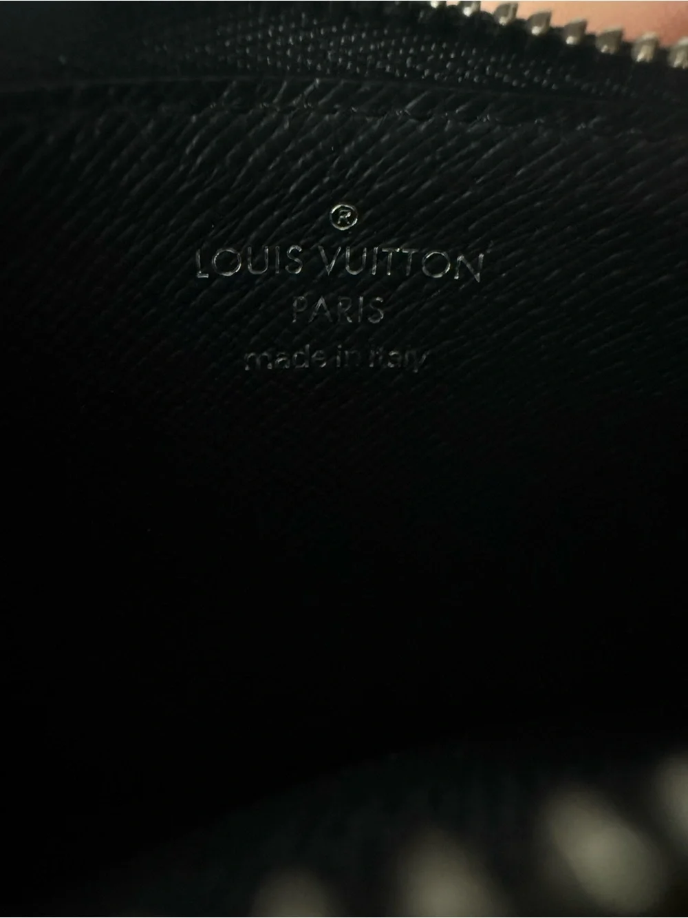 LOUIS VUITTON Coin Card Holder Monogram Eclipse Canvas